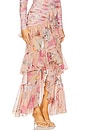 view 2 of 6 Lily Flower Skirt in Orange