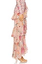 view 3 of 6 Lily Flower Skirt in Orange