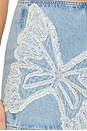 view 6 of 6 Camila Coelho Denim Skirt in Blue