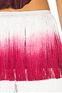 view 6 of 6 SAIA LONGA COM FRANJAS in Dark Red