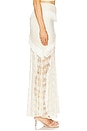 view 3 of 6 Samba Fringe Long Skirt in Off White