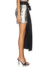 view 3 of 6 Moonlight Sequin Mini Skirt in Silver