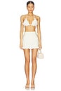 view 5 of 6 Sunstone Mini Skirt in Off-white