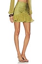 view 2 of 6 Wave Mini Skirt in Green