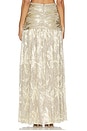 view 4 of 6 JUPE SKIRT in Gold
