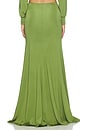 view 4 of 6 Intensity Jersey Maxi Skirt in Green