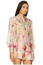 view 2 of 4 Lily Flower Shirt in Orange