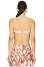 view 3 of 5 Butterfly Printed Top in Beige