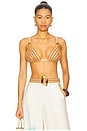 view 1 of 4 Bananeira Tropical Bra Top in Beige