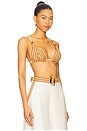 view 2 of 4 Bananeira Tropical Bra Top in Beige