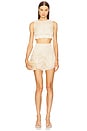 view 4 of 4 TOP COM FRANJAS DE RENDA JOY in Off White