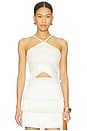 view 1 of 4 Amethyst Fringe Top in Off White