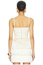 view 3 of 4 Amethyst Fringe Top in Off White