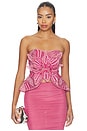 view 1 of 5 Amelia Embroidery Top in Pink