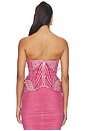 view 3 of 5 Amelia Embroidery Top in Pink