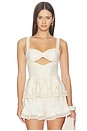 view 1 of 5 Bertha Lace Top in Off White