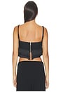 view 4 of 5 Ayla Fringe Top in Black