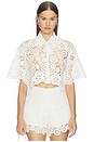 view 1 of 5 Gal Embroidery Top in Off White