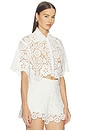view 2 of 5 Gal Embroidery Top in Off White