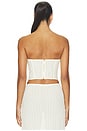 view 4 of 5 Pearl Mesh Top in Off White