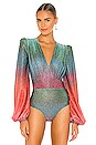 view 2 of 6 Sunset Lurex Bodysuit in Multi