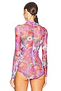 view 4 of 6 ボディスーツ in Pink Multi