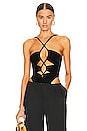 view 1 of 5 Ultra High Cut Bodysuit in Black