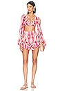 view 5 of 5 HAUT DE MAILLOT DE BAIN TWIST in Flamant