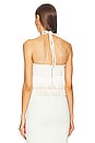 view 3 of 4 Fringe Halter Top in Ivory