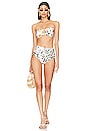 view 5 of 5 Jasmin Bandeau Bikini Top in White