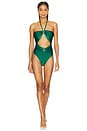 view 1 of 3 Piscina Cutout One Piece Swimsuit in Galapagos