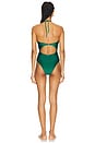 view 3 of 3 Piscina Cutout One Piece Swimsuit in Galapagos