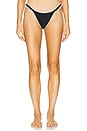 view 1 of 4 Poppy Crochet Bikini Bottom in Black