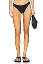 view 1 of 4 Merian Knit Bikini Bottom in Black
