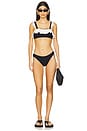 view 4 of 4 Merian Knit Bikini Bottom in Black