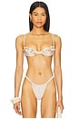 view 1 of 6 x Camila Coelho Bikini Top in Beige