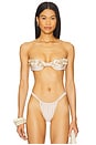 view 2 of 6 x Camila Coelho Bikini Top in Beige