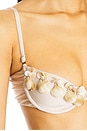 view 6 of 6 x Camila Coelho Bikini Top in Beige
