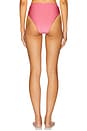view 3 of 5 Seashell Lycra Embroidered Bikini Bottom in Pink