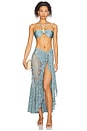 view 4 of 5 HAUT DE MAILLOT DE BAIN in Blue