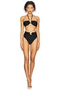 view 4 of 5 HAUT DE MAILLOT DE BAIN SEASHELL in Black