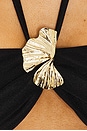 view 5 of 5 HAUT DE MAILLOT DE BAIN SEASHELL in Black