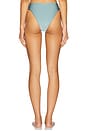 view 3 of 5 Seashell Lycra Petal Bikini Bottom in Blue