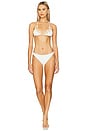 view 4 of 4 Runway Knit Bikini Bottom in Off White