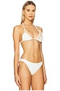 view 2 of 5 Runway Knit Bikini Top in Off White