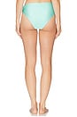 view 4 of 5 Lagoa Lycra Sun High Waist Bikini Bottom in Light Green