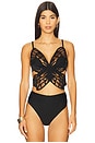 view 1 of 4 Runway Tulle Butterfly Top in Black