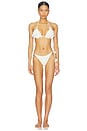 view 4 of 4 Sunstone Side Tie Bikini Bottom in Off-white