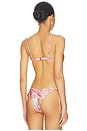 view 3 of 5 HAUT DE MAILLOT DE BAIN TRIANGLE SEAWEED in Pink