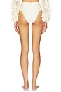 view 3 of 4 BAS DE MAILLOT DE BAIN TAILLE HAUTE JADE in Off-white